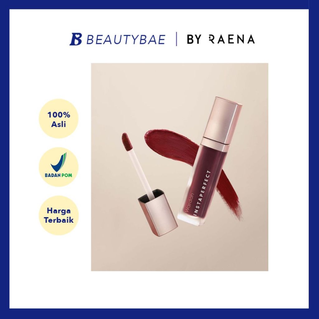 Wardah Instaperfect Mattesetter Lip Matte Paint - 04 Vibe