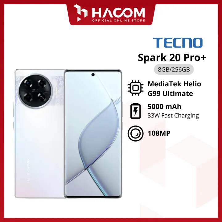 TECNO Spark 20 Pro+ 8/256GB Garansi Resmi | Lazada Indonesia