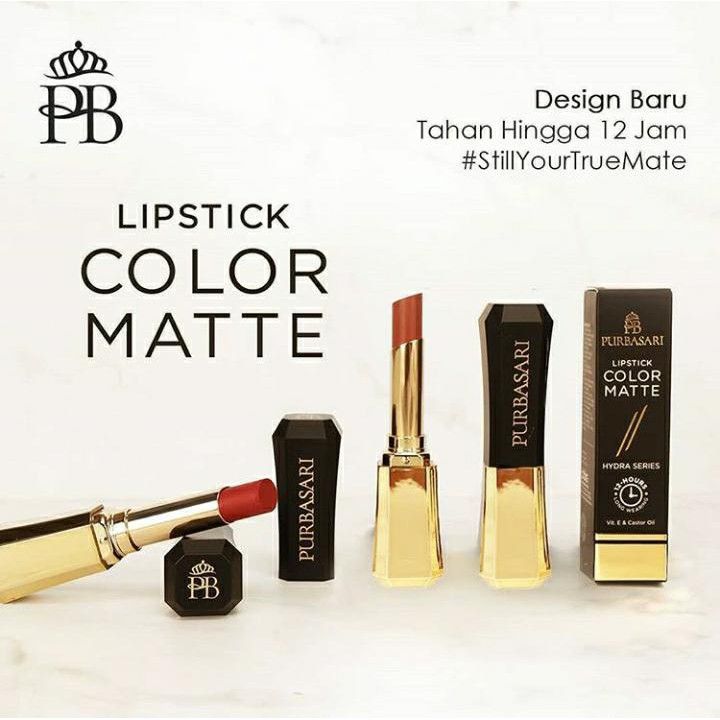 PURBASARI LIPSTICK COLOR MATTE