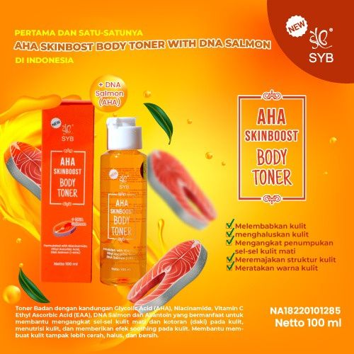 NEW SYB AHA SKINBOOST BODY TONER | Lazada Indonesia