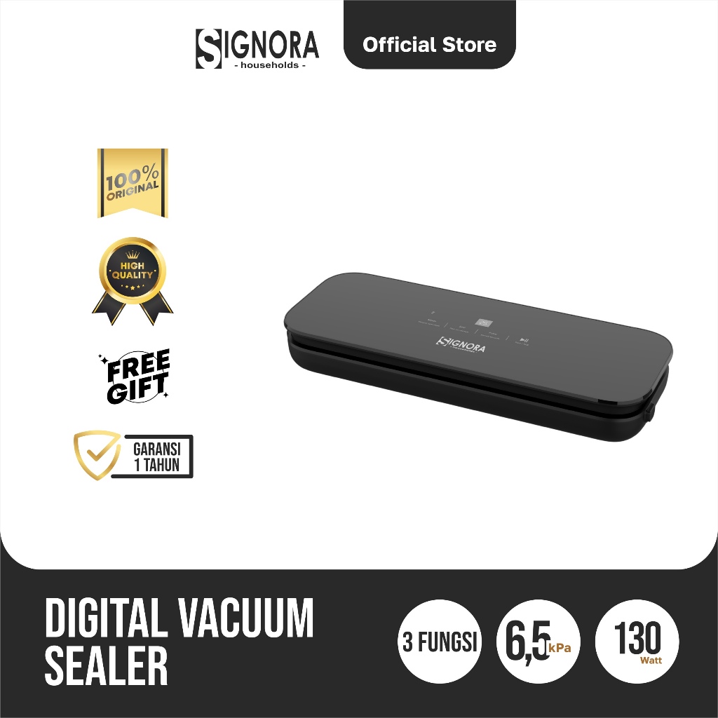 Signora Digital Vacuum Sealer + Hadiah Kategori 1