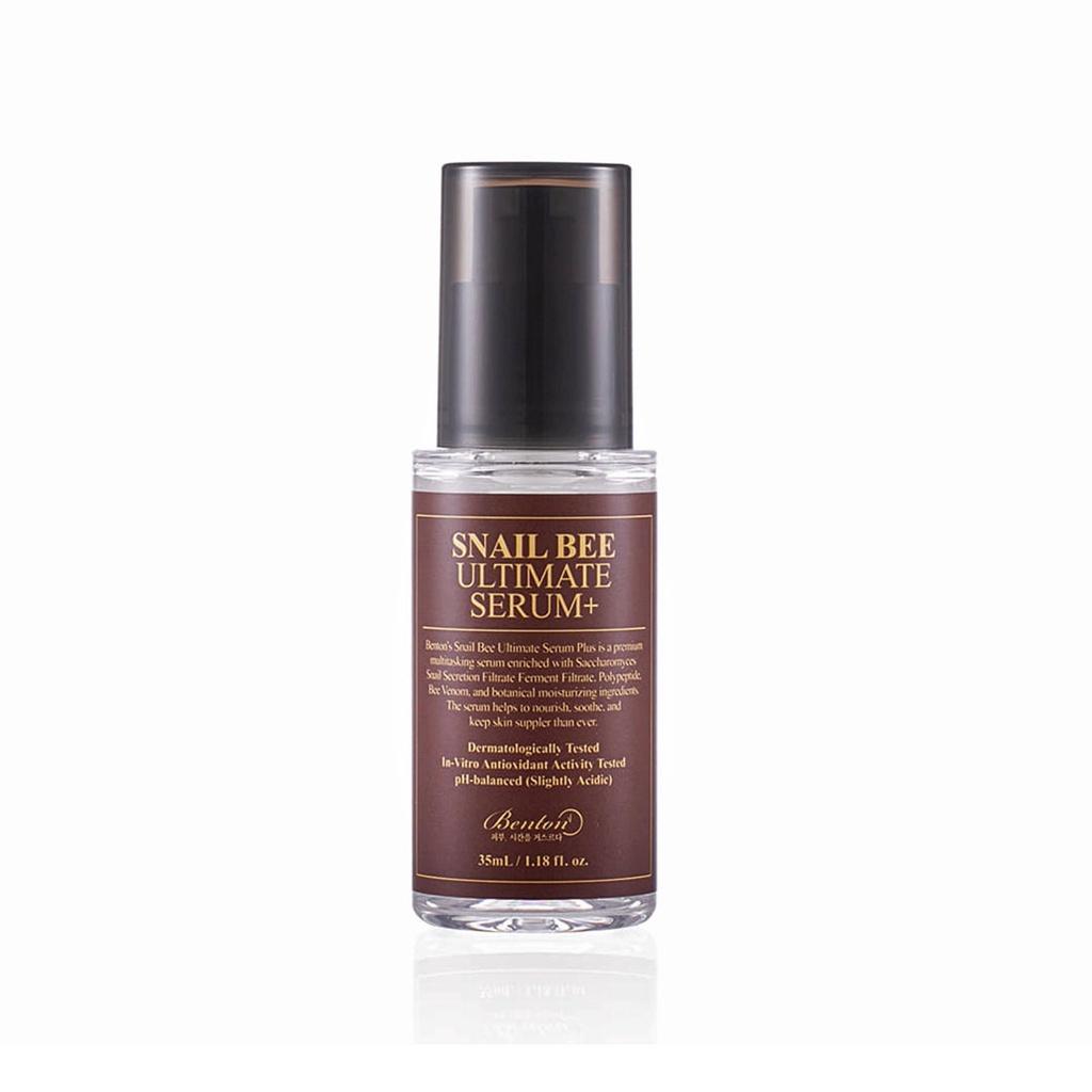 Jual BENTON Snail Bee Ultimate Serum+ 35ml | Shopee Indonesia
