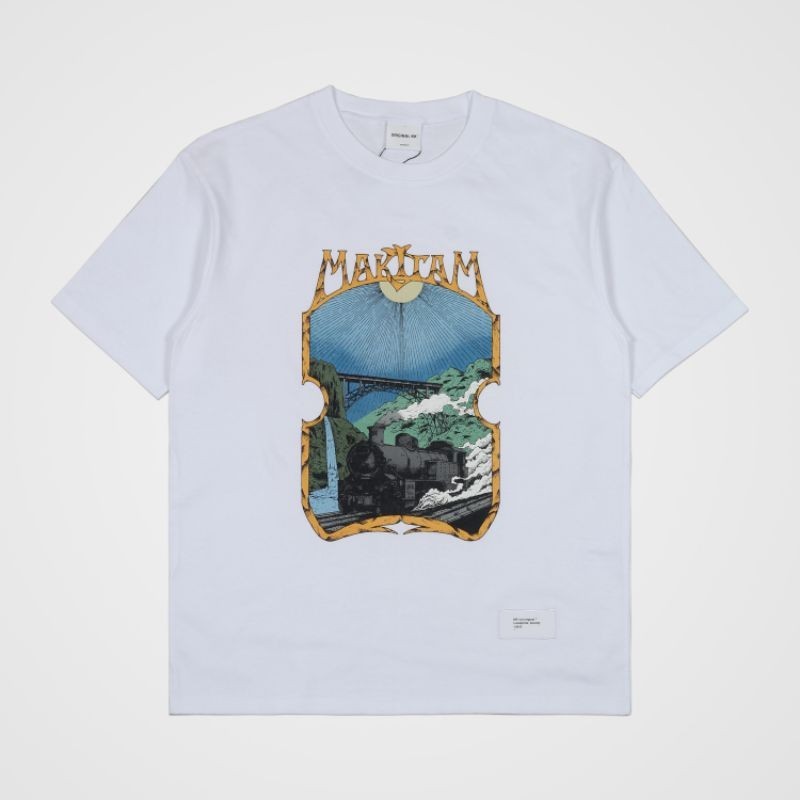 Jual T-shirt MAK ITAM (OVERSIZE) | Heavyweight Cotton Aloe 20s, 200gsm | Shopee Indonesia