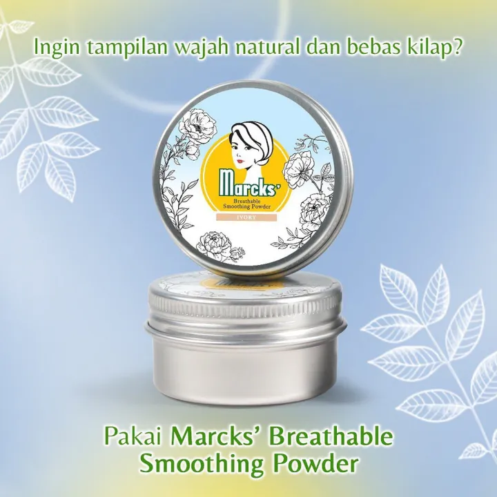 Marcks' Breathable Smoothing Powder by EWAKOS | Lazada Indonesia