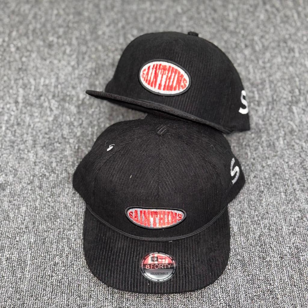 Topi Snapback Ropehat Distro Caps Sainthins Logo Terbaru Hat Pria Dan Wanita Unisex Dewasa Corduroy