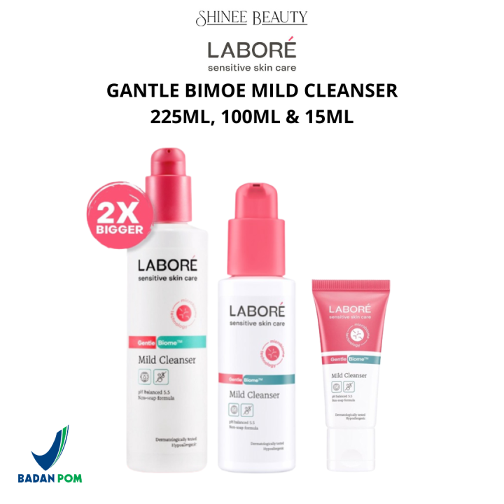 LABORE GentleBiome Mild Cleanser - Gentle Face Wash Kulit Sensitif
