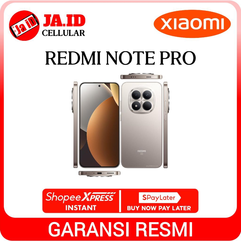 SMARTPHONE XIAOMI REDMI NOTE 15 PRO ORIGINAL GARANSI RESMI