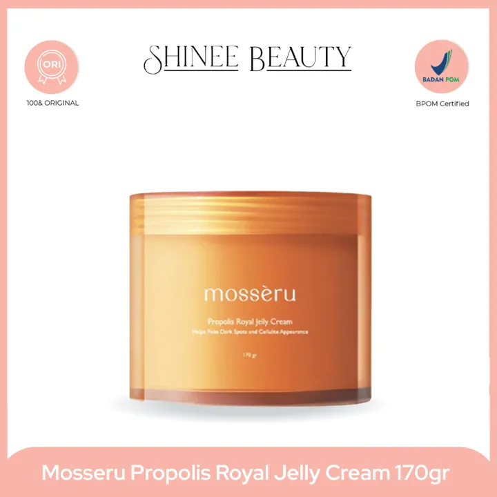 Mosseru Propolis Royal Jelly Cream 170gr Krim Pelembab badan | Lazada Indonesia