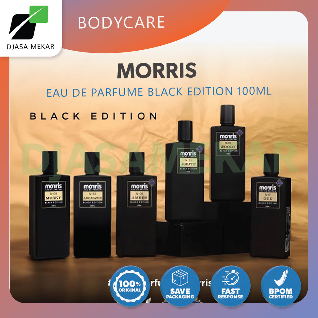 Morris Eau De Parfum Black Edition 100ml
