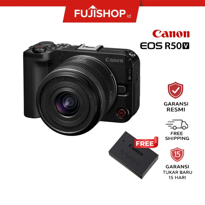 Canon EOS R50 V Mirrorless Camera / Canon EOS R50V Garansi Resmi | Lazada Indonesia