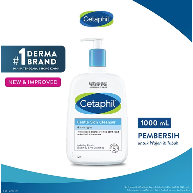 Cetaphil Gentle Skin Cleanser 1 Liter