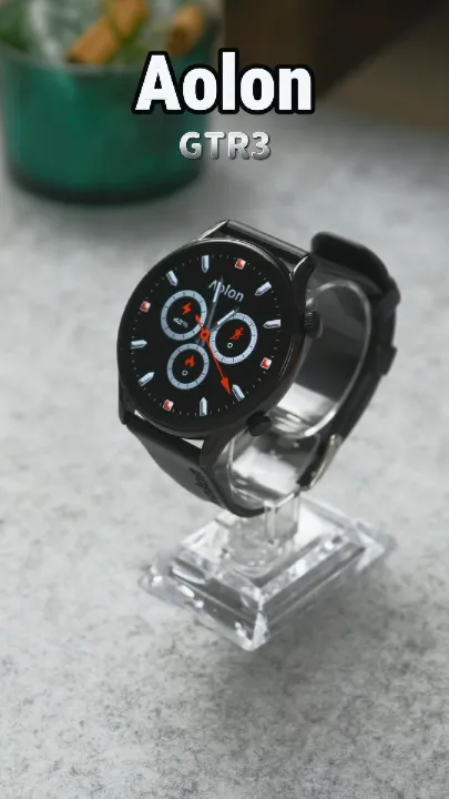 Aolon GTR3 Smartwatch AOD 8.8mm Ultra tipis 46mm Amoled WA Call Pace IP68 tahan air 110+ Sport models Pemantauan tekanan, oksigen darah, detak jantung jam tangan pria wanita terbaru 2025 | Lazada Indonesia