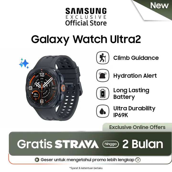 Galaxy Watch Ultra2 - Titanium Gray | Lazada Indonesia