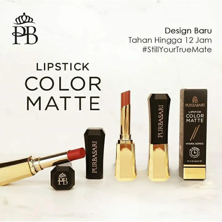 PURBASARI LIPSTICK COLOR MATTE