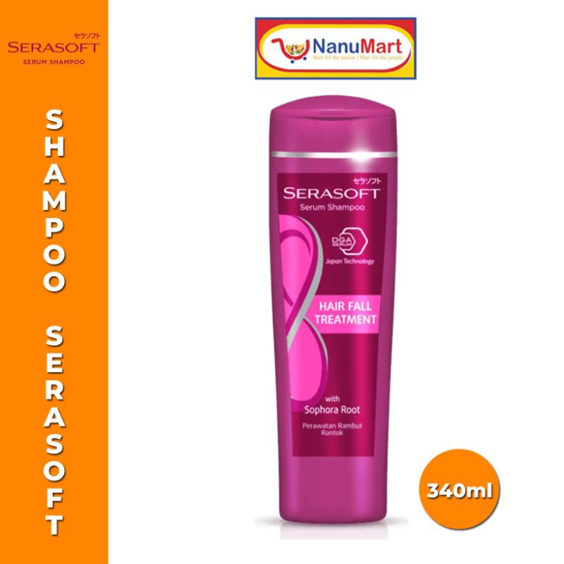 Serasoft Serum Shampoo Hair Fall Treatment with Sophora Root Perawatan Rambutan Rontok