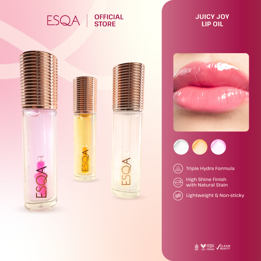 Jual ESQA Juicy Joy Serum Lip Oil | Shopee Indonesia