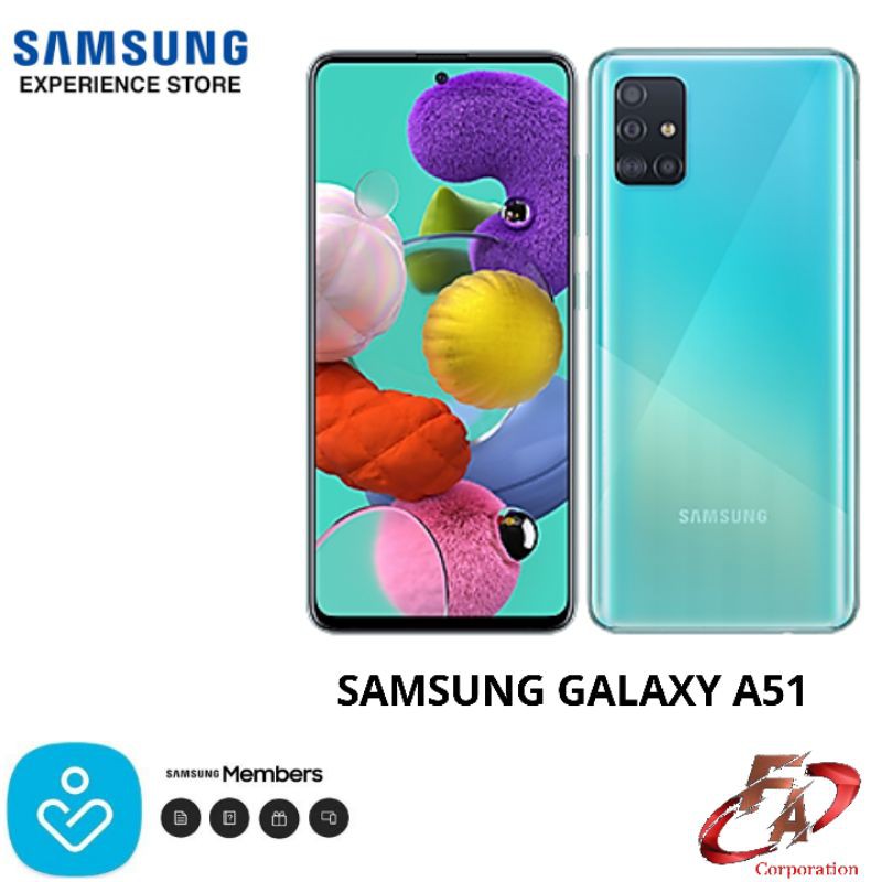 SAMSUNG GALAXY A51 8/128 - GARANSI RESMI SAMSUNG