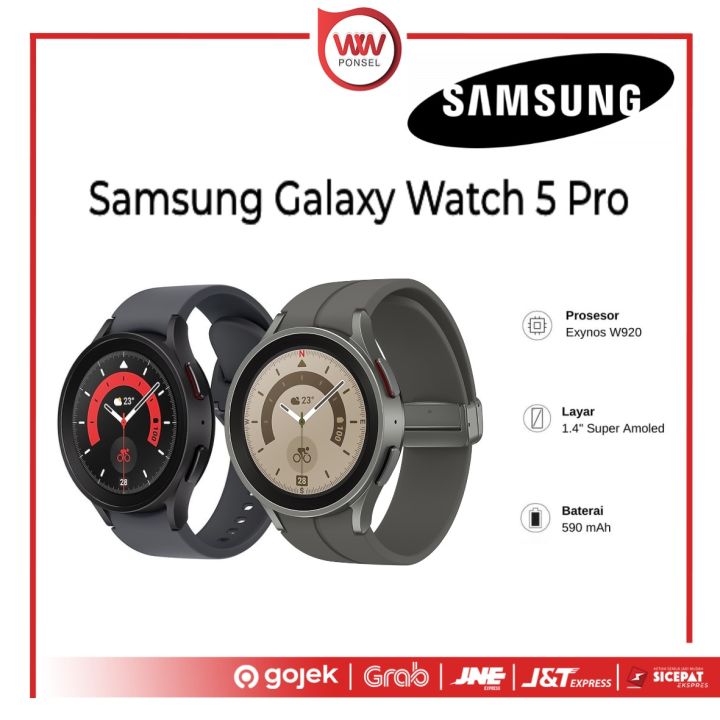 Samsung Galaxy Watch 5 Pro 45mm Garansi Resmi | Lazada Indonesia