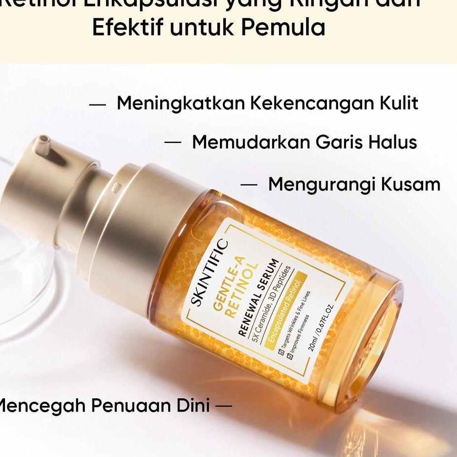 KODE8p3Od--[BPOM] SKINTIFIC Serum - 10% Niacinamide Brightening | 2% Salicylic Acid Anti Acne | Ceramide Barrier Repair | Hyaluronic Acid Hydrating | Gentle A Retinol Renewal 20ml
