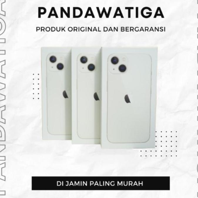 (DDH X PDW) iPhone 13 128GB 256GB - Garansi Resmi