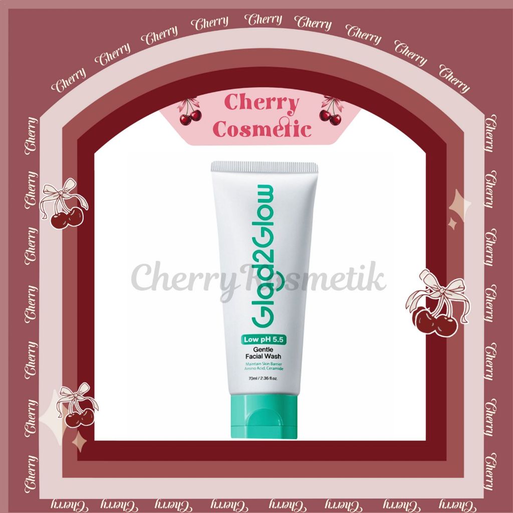 Glad2Glow Low pH 5.5 Gentle Facial Wash 70ml