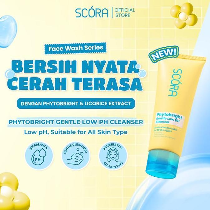 [Hero] Scora Phytobright Gentle Low pH Cleanser 100ml