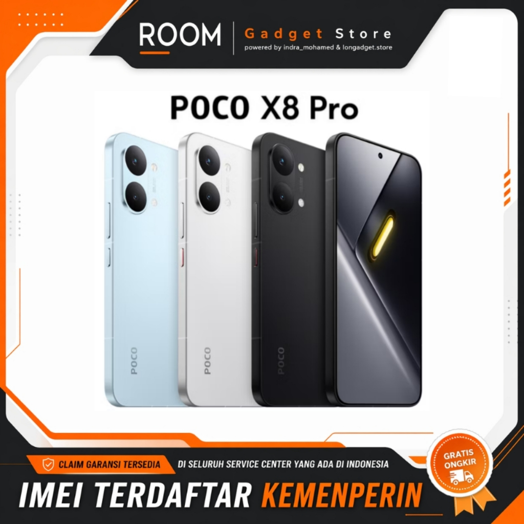 Poco X8 pro 12/512gb Garansi Resmi 15 bulan