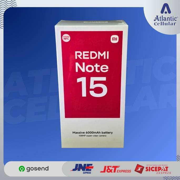 Xiaomi Redmi Note 15 4G 8/128GB | 8/256GB | Garansi Resmi Indonesia