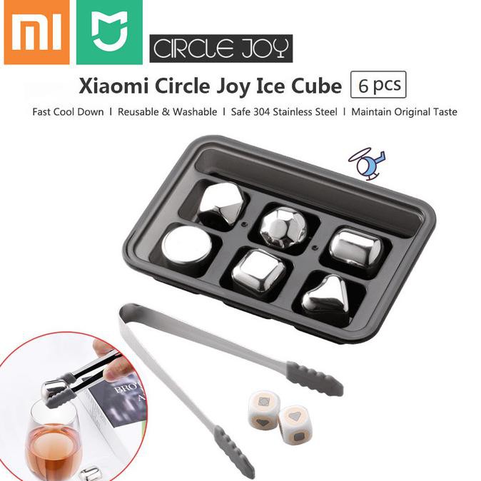 Jual Xiaomi Mijia Circle Joy Ice Cube Es Batu Stainless Pendingin Minuman | Shopee Indonesia