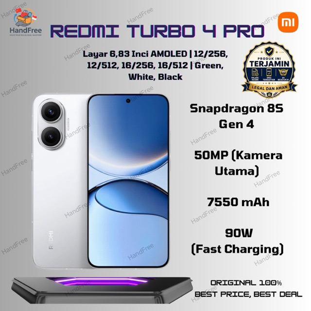 Jual REDMI TURBO 4 PRO | Shopee Indonesia