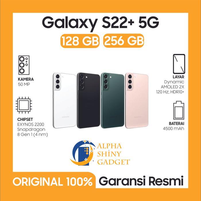 SAMSUNG GALAXY S22+ 5G / S22 PLUS 5G - 128 GB/256 GB Global/SEIN Brand New In Box Original Samsung - GLOBAL, 128GB