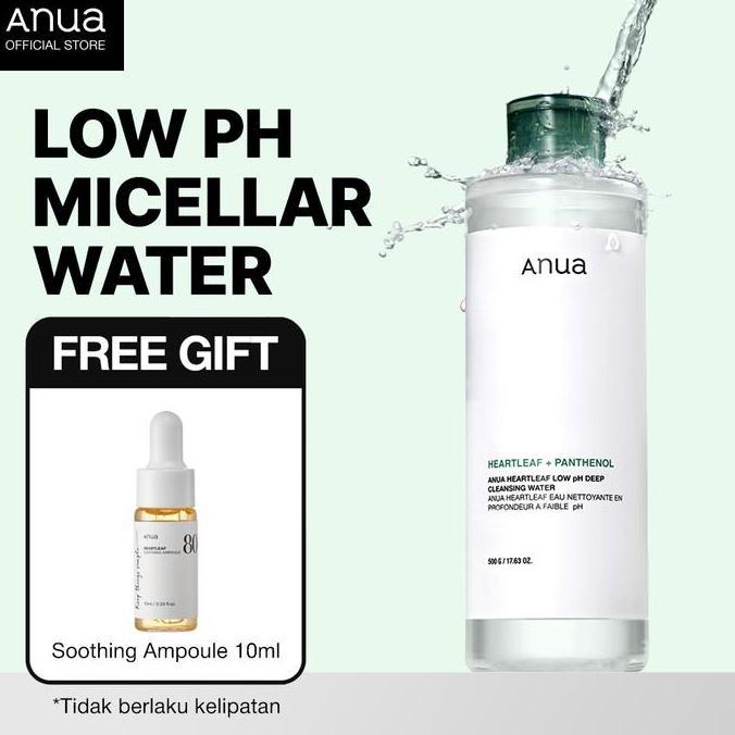 ANUA Heartleaf Low pH Deep Cleansing Water 500g