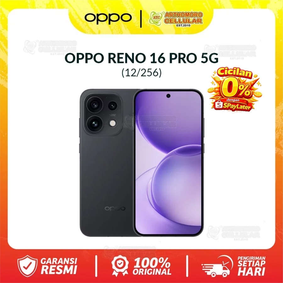 OPPO RENO 16 PRO 5G (12/256) - GARANSI RESMI