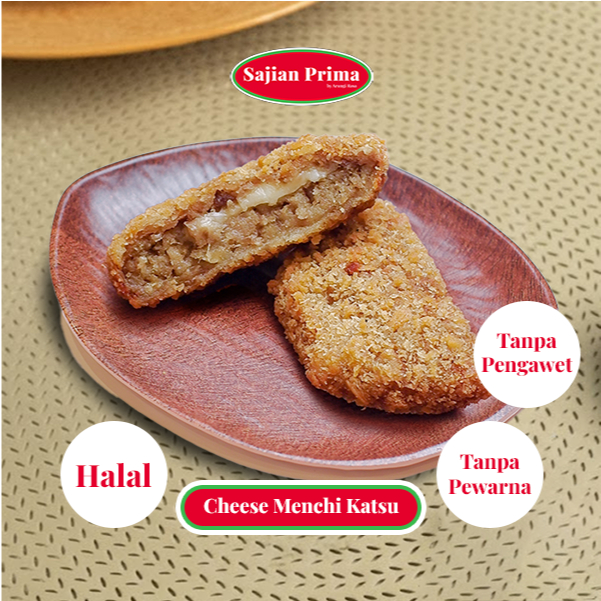 Jual Cheese Menchi Katsu [6 pcs] Frozen Sajian Prima BSD | Shopee Indonesia