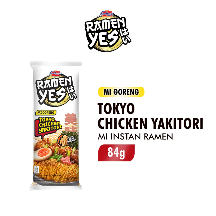 Ramen YES rasa Tokyo Chicken Yakitori Ramen 88gr | Lazada Indonesia