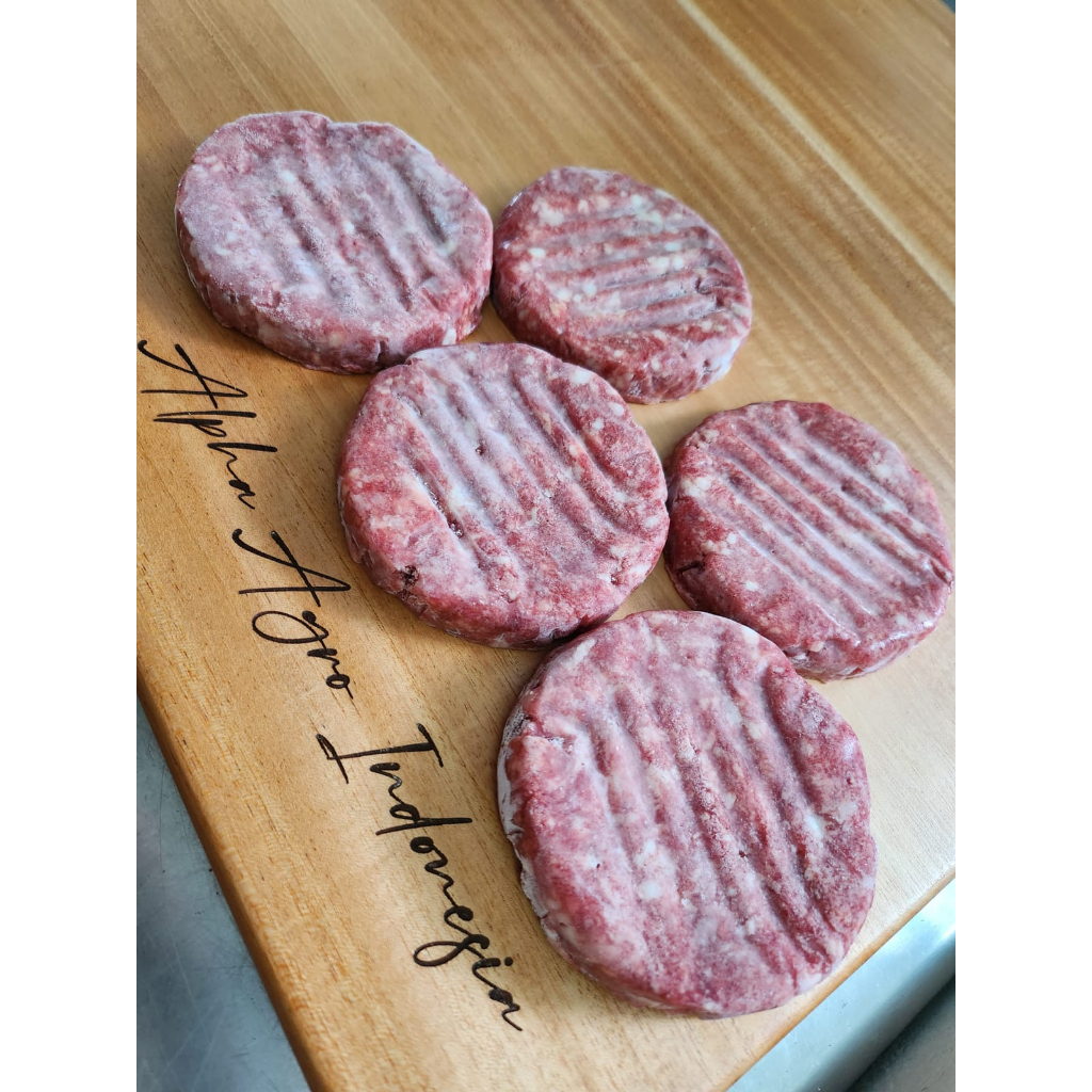 Jual Wagyu Patty Burger 1KG/Pack | Shopee Indonesia
