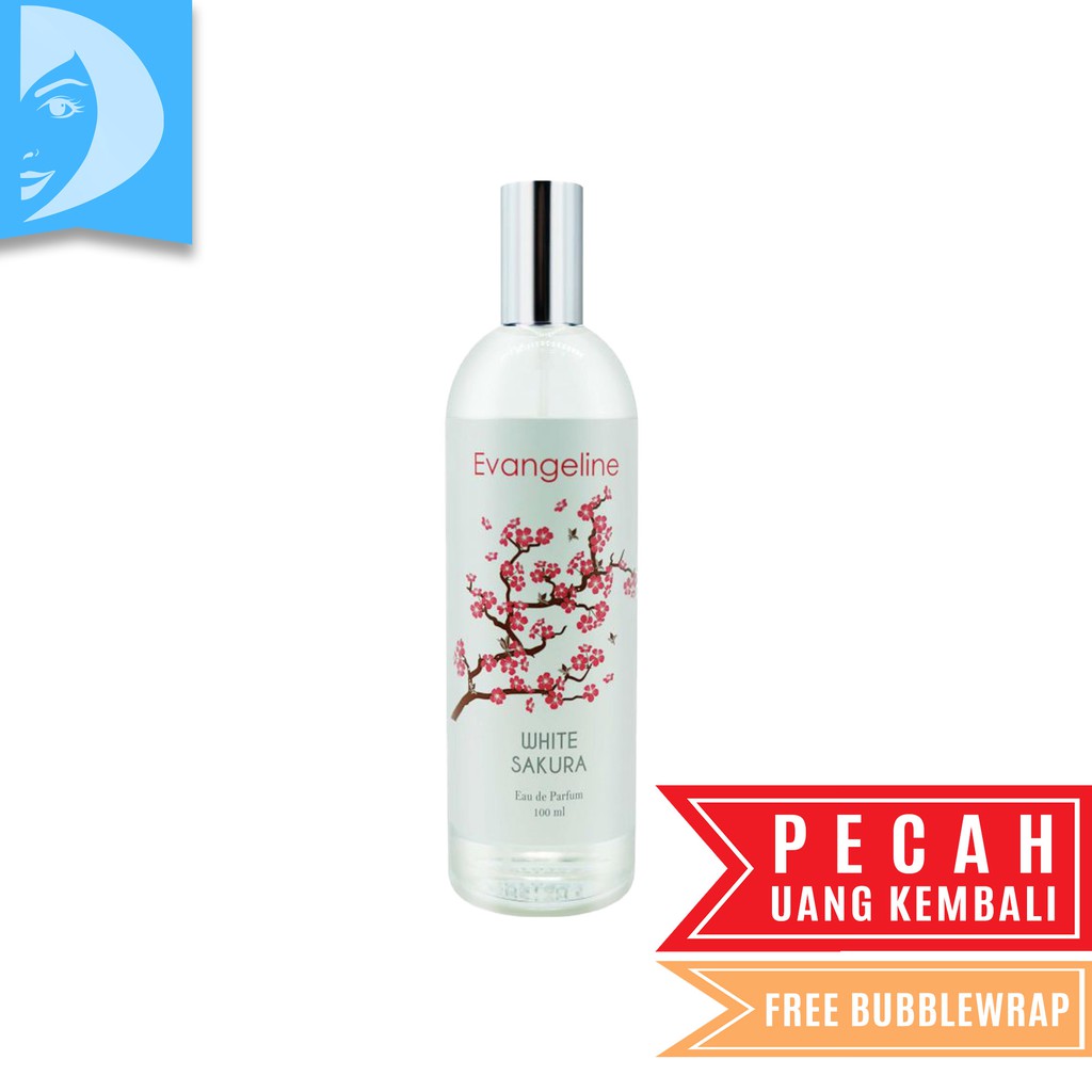 Parfum Evangeline Sakura White 100ml Eau De Parfume Wanita Tahan Lama Farpum Cewek Minya Wangi BPOM