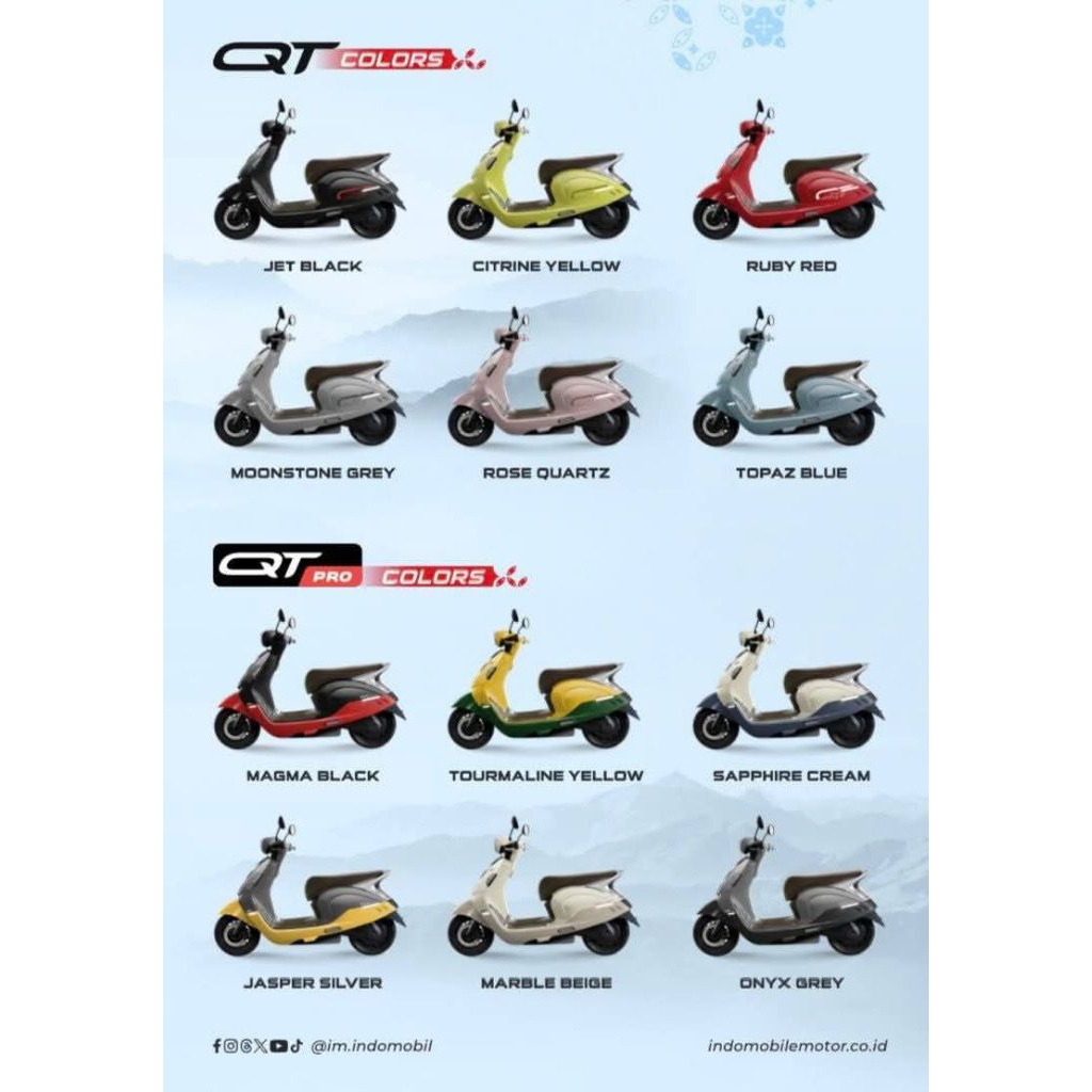 Jual MOTOR LISTRIK QT PRO PRODUK INDOMOBIL E-MOTOR | Shopee Indonesia