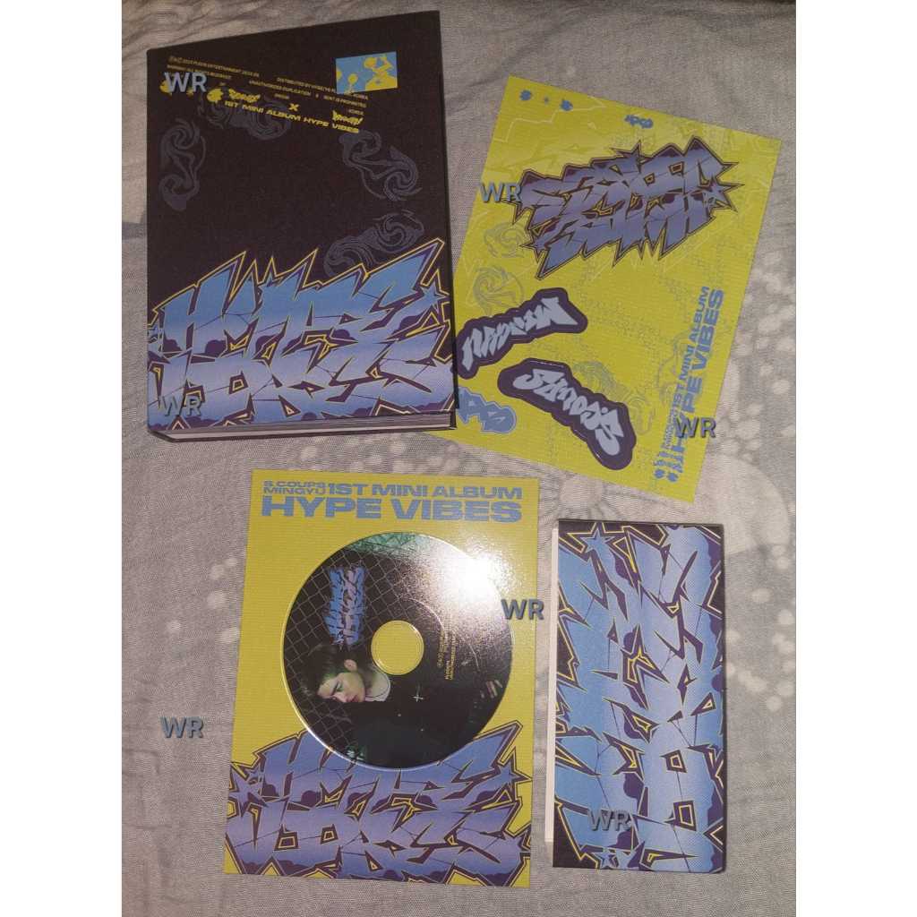 Album Unsealed S.COUP X MINGYU 1ST ALBUM HYPE VIBES - CXM HYPE VIBES - COMPACT VER UNSEALED