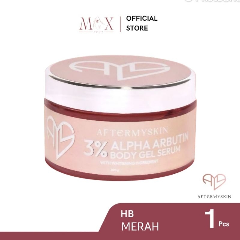 COPSIYEE AFTERSKIN - AFTERMYSKIN HB MERAH DOSTING 3% ALPHA ARBUTIN BODY GEL SERUM