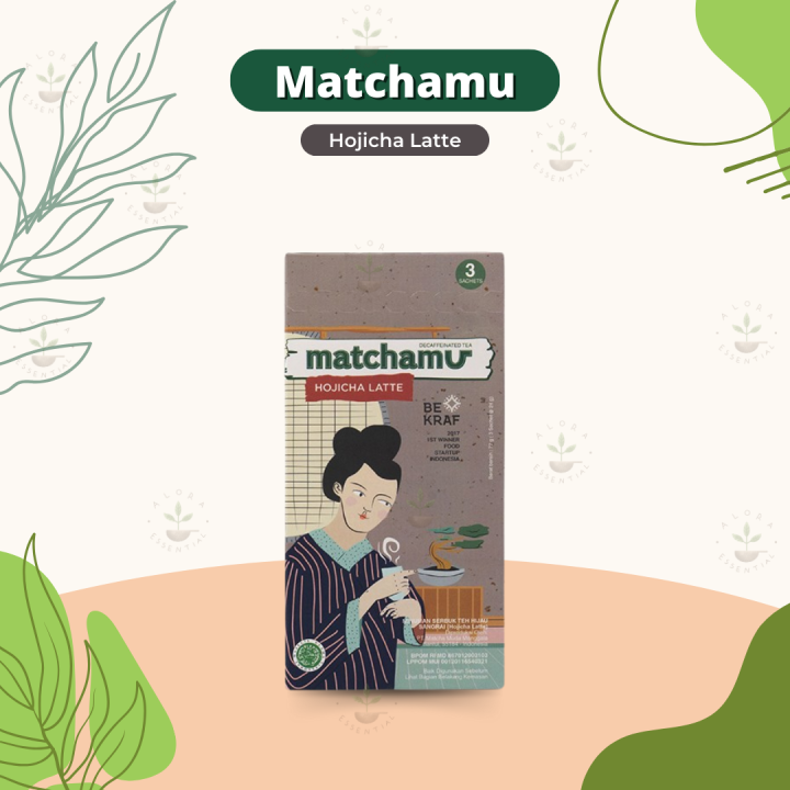 Matchamu Hojicha Latte Box of 3x24gr (Box of 3 sachets) | Lazada Indonesia