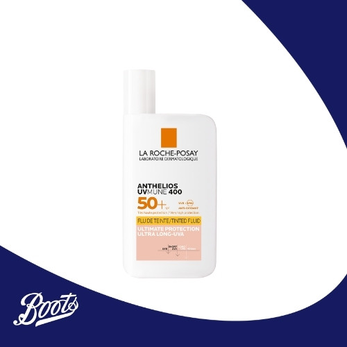 La Roche Posay Anthelios Tinted Fluid Facial Sunscreen SPF50+ 50Ml