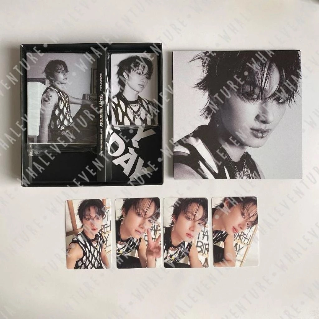 READY - daredevil UNSEALED FULLSET FIX MEMBER ALBUM SEVENTEEN HAPPY BURSTDAY 5th Thunder carat version ver. SVT | scoups jeonghan joshua jun hoshi wonwoo woozi the8 mingyu dk boo seungkwan vernon dino