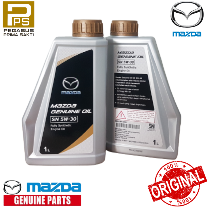 MAZDA GENUINE OIL MGO SN 5W-30 (1 LITER) K001W05030 OLI ASLI ALL MODEL MAZDA NON SKY ACTIVE | Lazada Indonesia