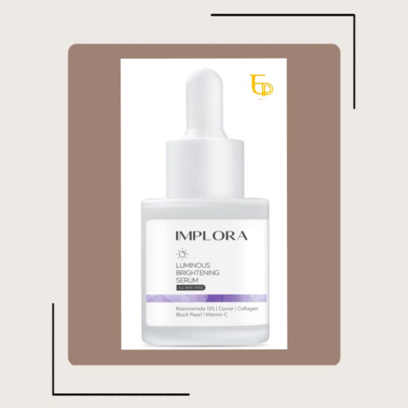 Serum wajah implora luminous brightening