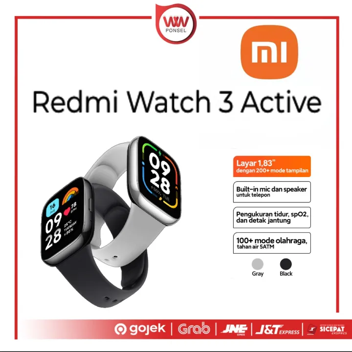 Xiaomi Redmi watch 3 Active Garansi Resmi | Lazada Indonesia
