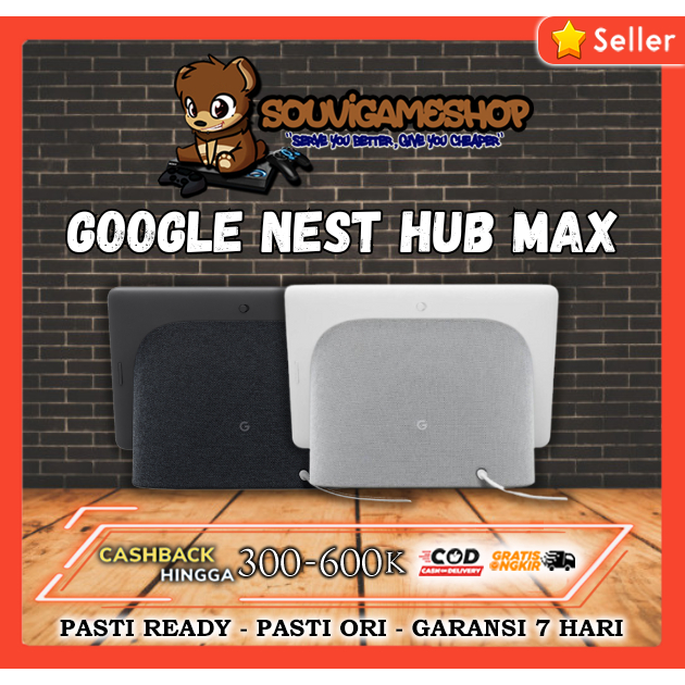 Jual PALING MURAH !! GOOGLE HOME HUB MAX GOOGLE NEST HUB MAX ORI BARU SEGEL | Shopee Indonesia