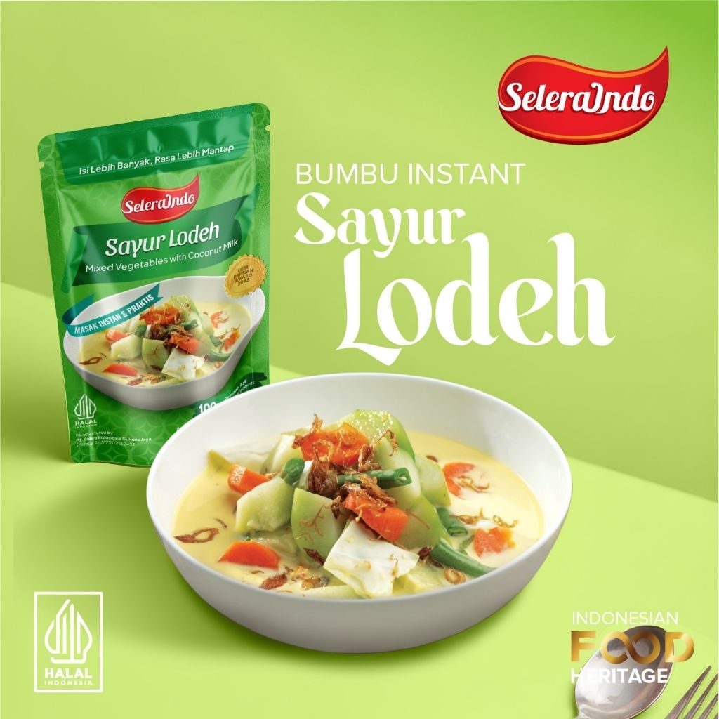 Jual Bumbu Sayur Lodeh Seleraindo Santan Gurih Masakan Rumahan | Shopee Indonesia