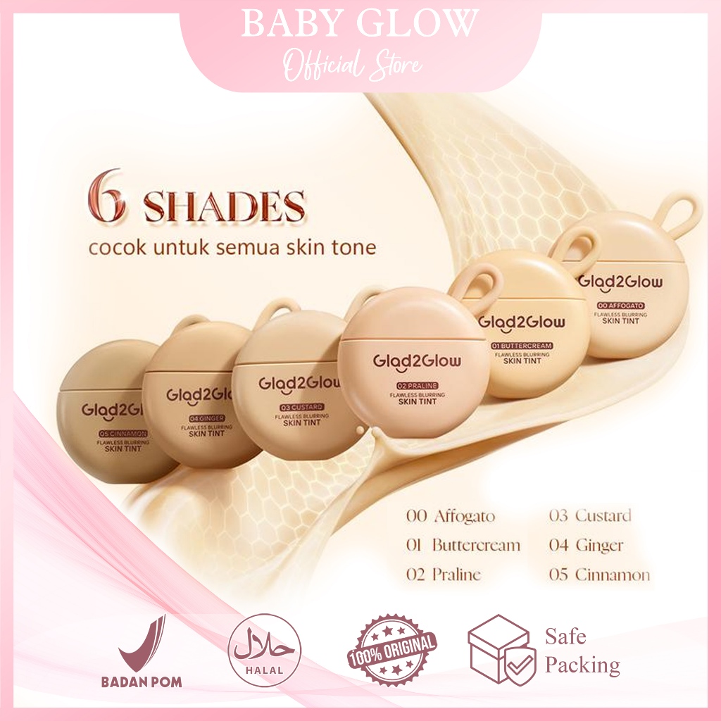 GLAD2GLOW FLAWLESS BLURRING SKIN TINT