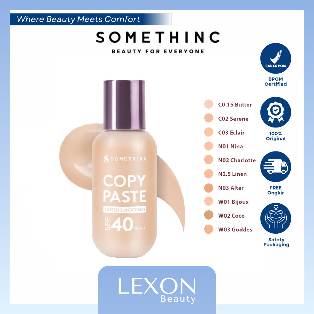 [Somethinc] Copy Paste Tinted Sunscreen SPF 40 PA ++++